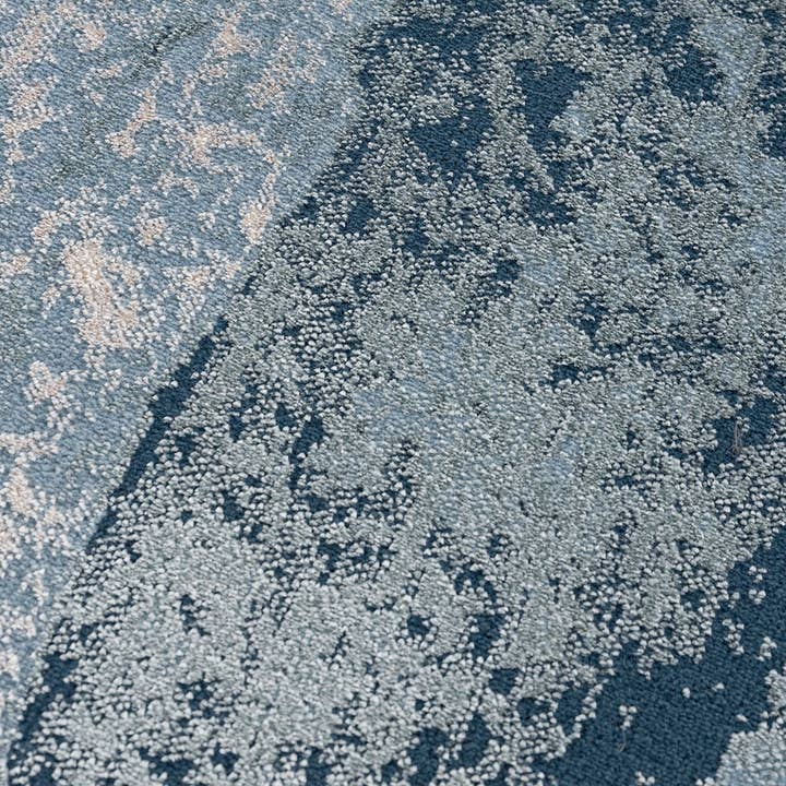 Olliix - Vente Tapis - Tapis abstrait Grace Wave Area 8x10/5x7/6x9, bleu4