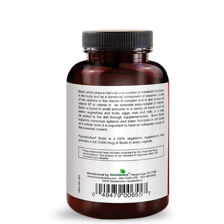Futurebiotics - Wholesale Oral Supplement/Vitamin - Biotin 10,000 mcg2