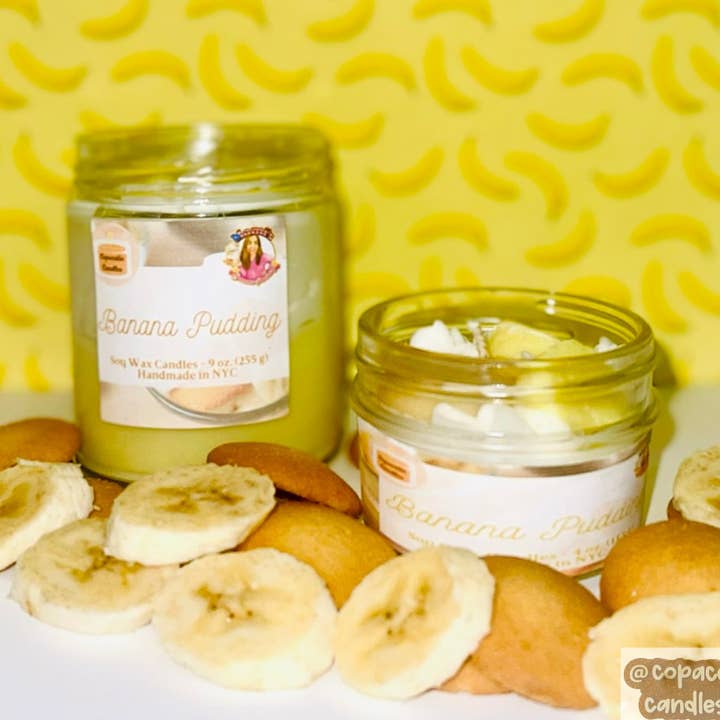 Banana Pudding for wholesale by Copacetic Candles