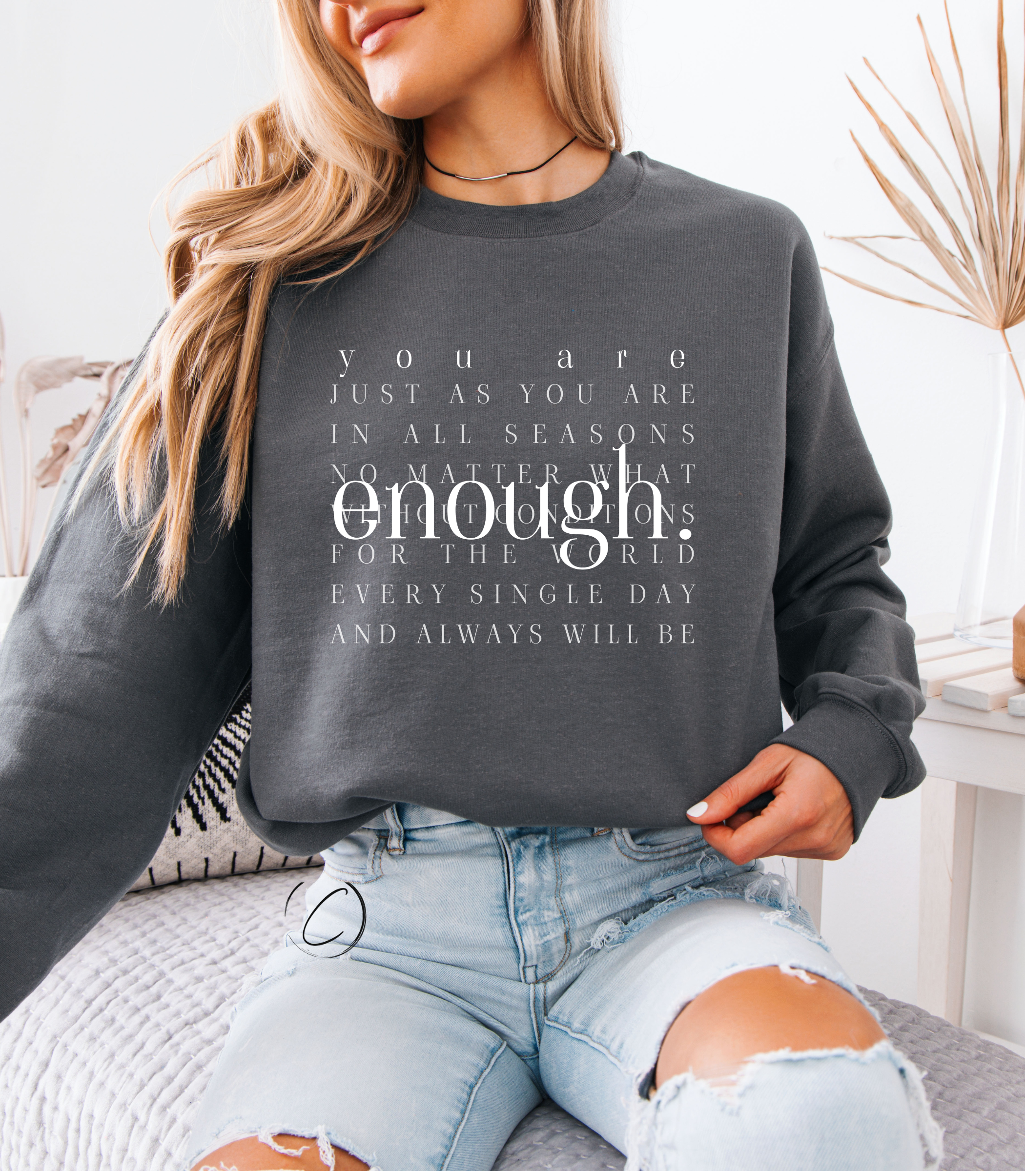 CMD Wholesale – Engroshandel Grafisk Sweatshirt - Unisex – Du er NOK sweatshirt1