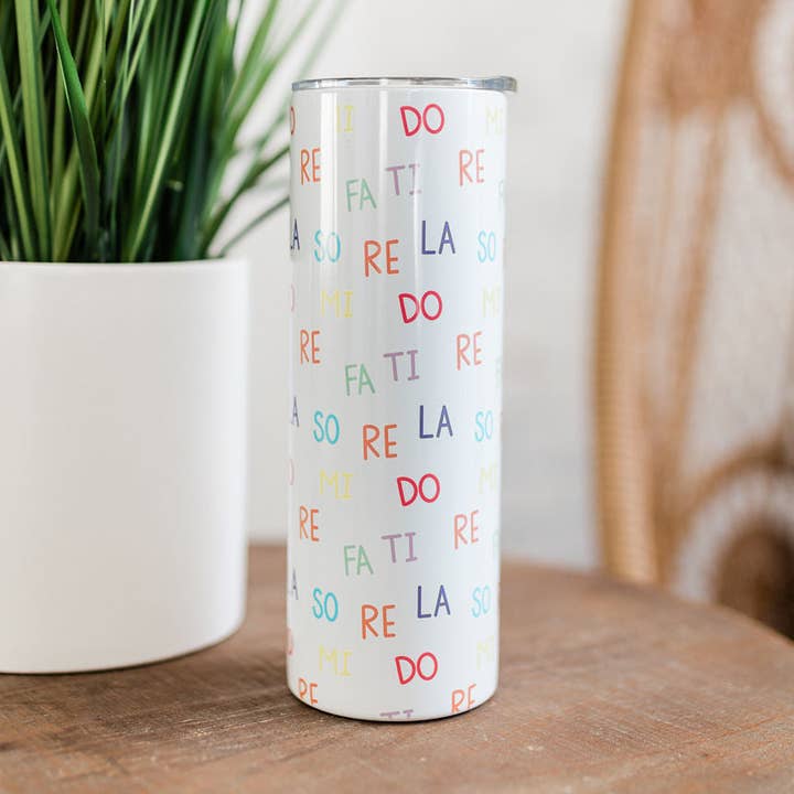 Musically Minted - Wholesale Insulated Mug/Tumbler - Solfege Skinny Tumbler0