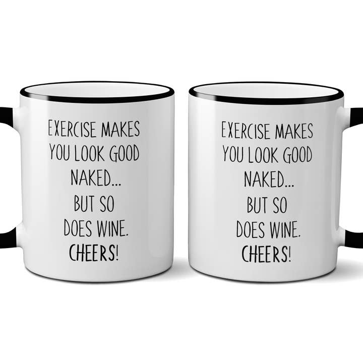 Quippy Exercise makes you look good naked but so does for wholesale by The Buffalo Works