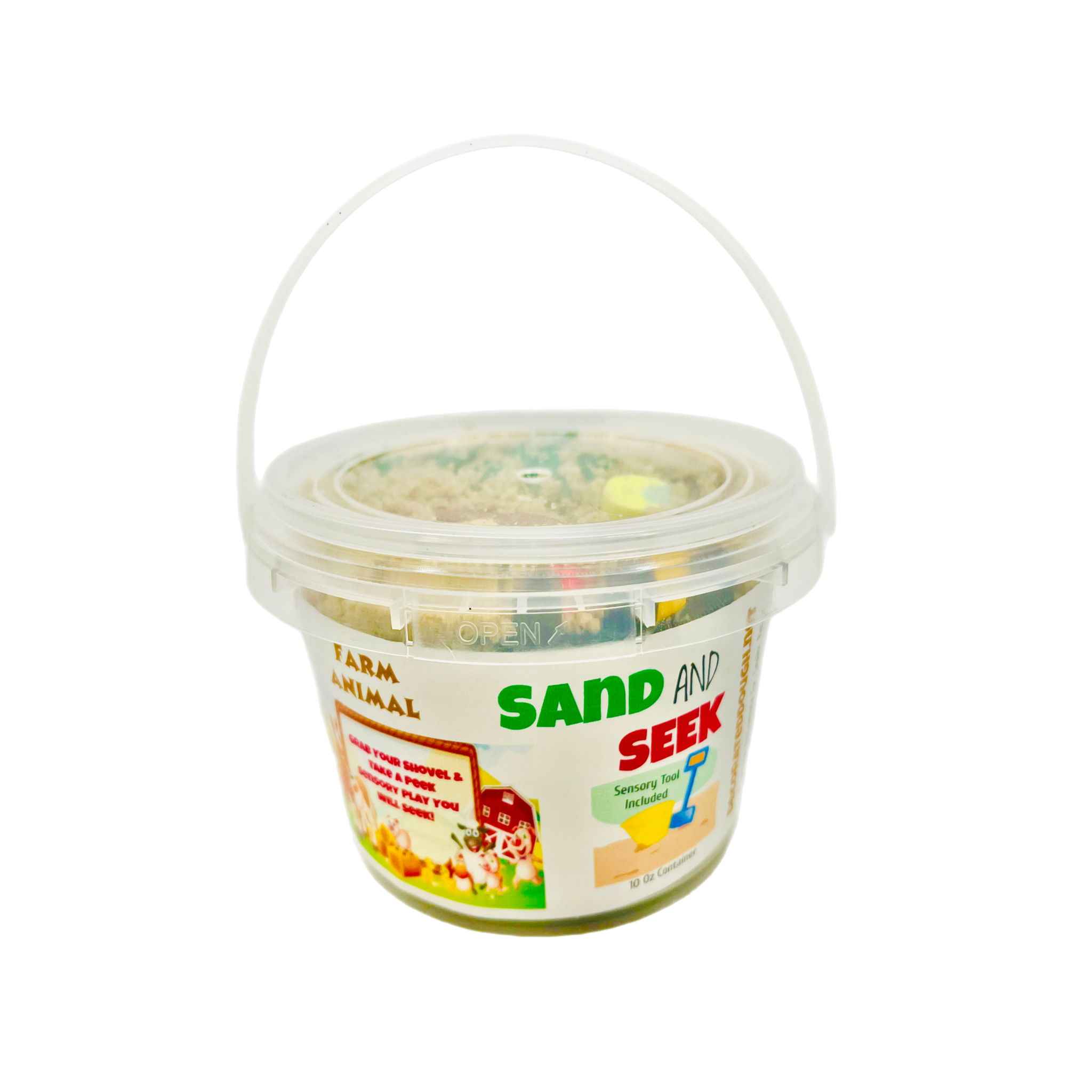 Decorated Dough – Großhandel Knete/Schleim – Kinder – Farm Sand & Seek1