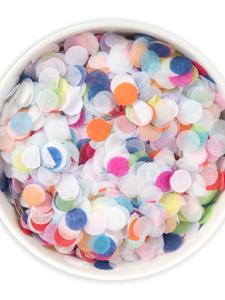 Tissue Paper Eco Confetti - Rainbow Clouds for wholesale by Eco Confetti