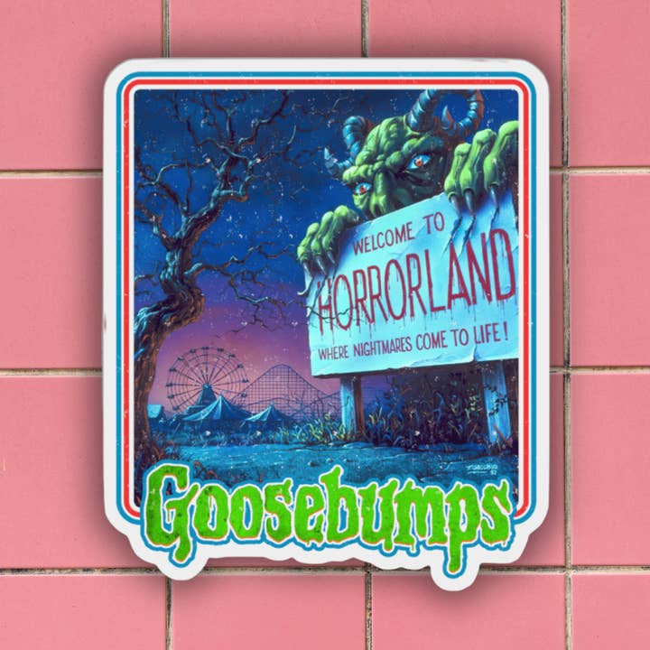 Belladonna Book Coven - Wholesale Sticker - Goosebumps Welcome to Horrorland Sticker0
