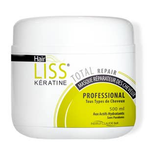 Mascarilla reparadora Hair Liss Keratin para venta al por mayor de Institut Claude Bell