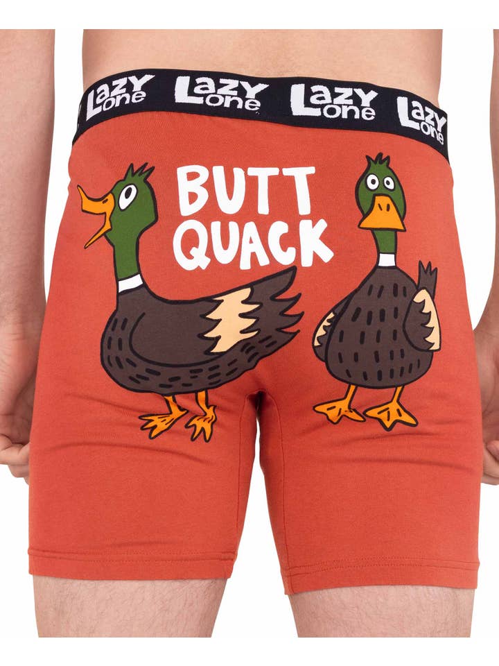 Lazy One - Wholesale Underwear – Men's - Butt Quack Boxer Brief2