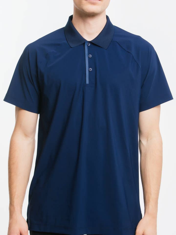 Core Herenpolo voor wholesale door Foray Golf