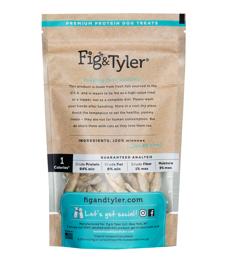 Fig & Tyler - Wholesale Pet Treats - Dog - Freeze-Dried Minnows5