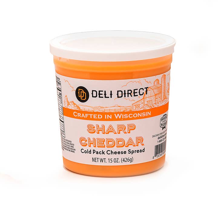 Merchandise Unlimited - Wholesale Cheese - Wisconsin Cold Cheese Spread 15oz
