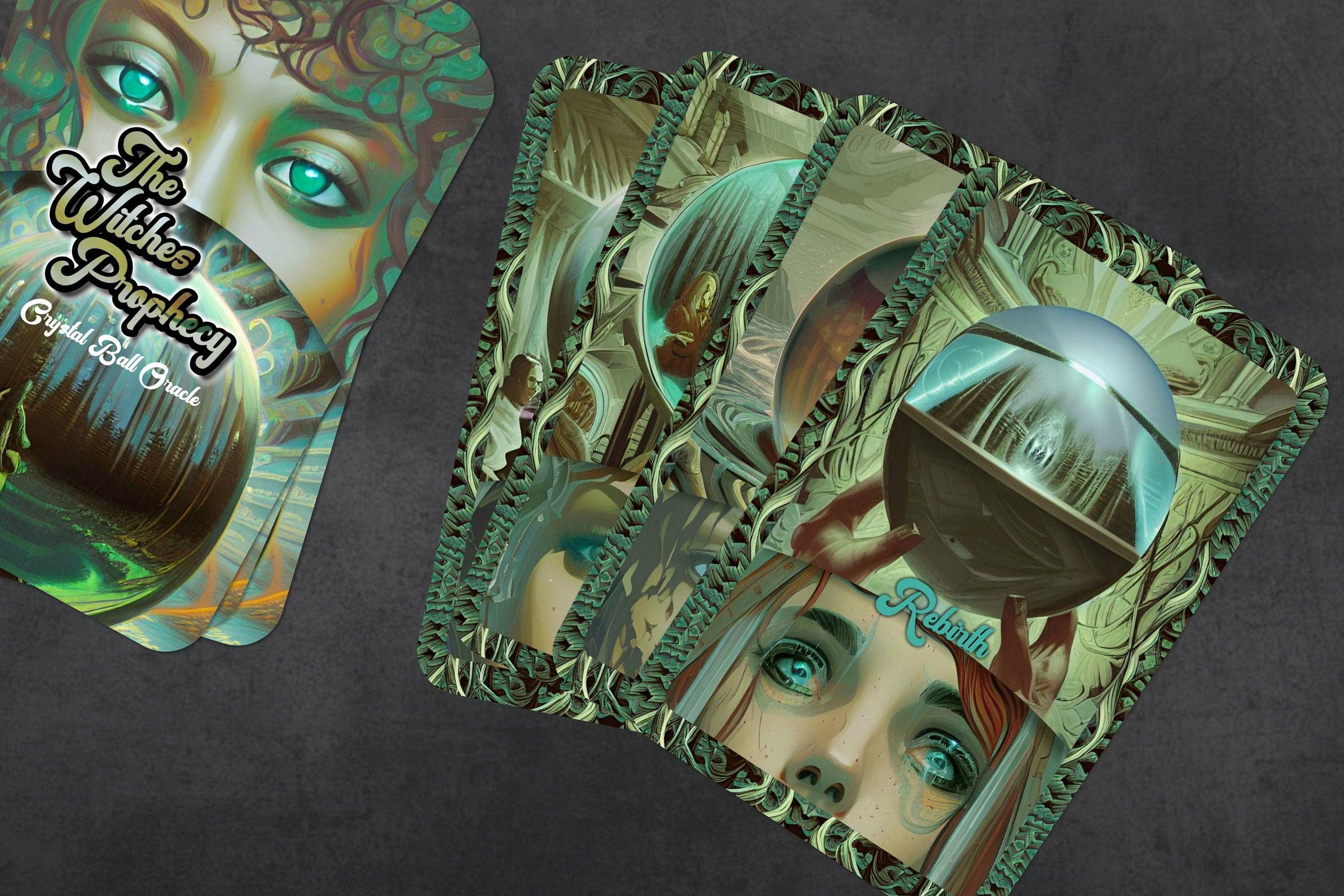 Ibiza Tarot USA – wholesale Tarot-kort – The Witches Prophecy - Orakel med kristallkula7