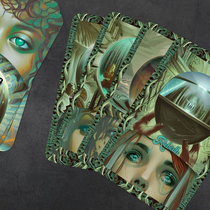 Ibiza Tarot USA – wholesale Tarot-kort – The Witches Prophecy - Orakel med kristallkula7