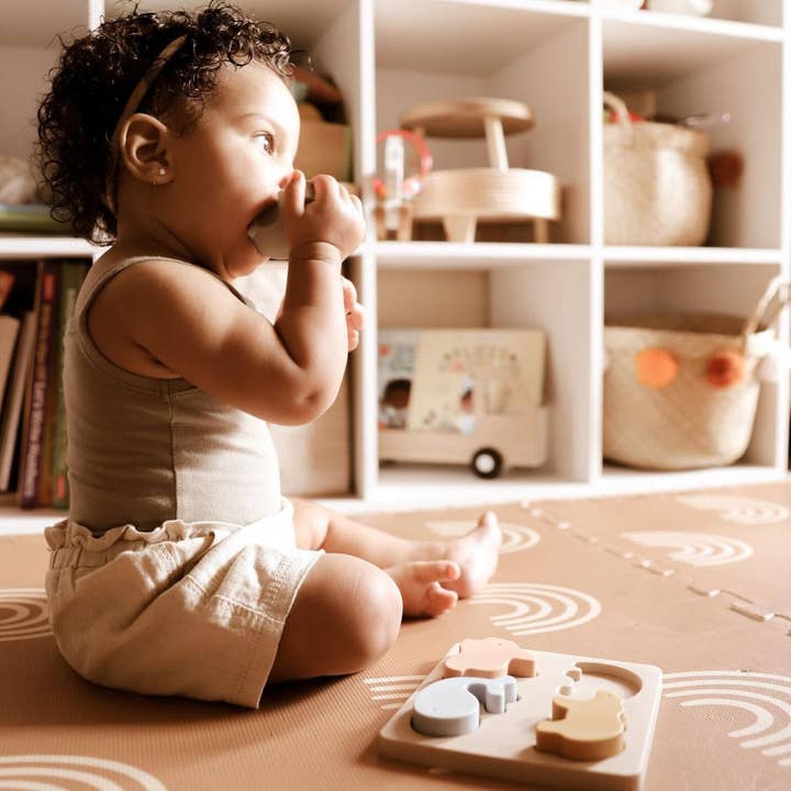 Ali+Oli - Wholesale Puzzle - Kids - Baby Soft Silicone Mini-Animal Puzzle (4pc) Toys for Toddler3