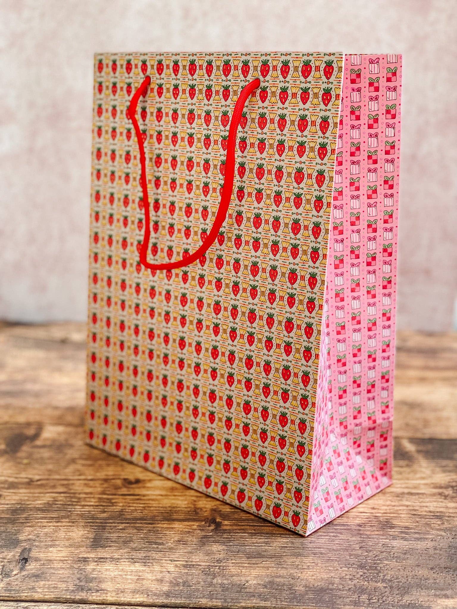 re:mused studio - Wholesale Gift Bag - Berry Birthday Gift Bag1