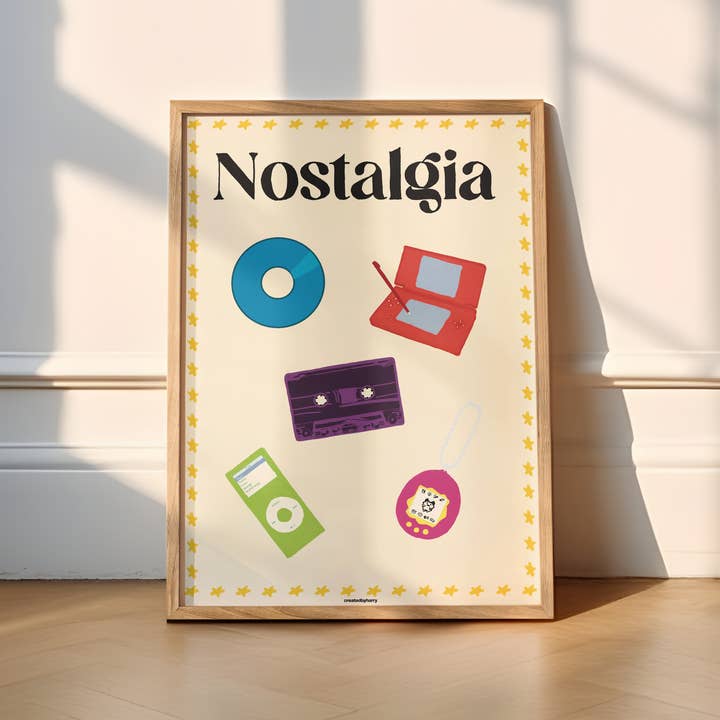 Nostalgia Art Print voor wholesale door Createdbyharry