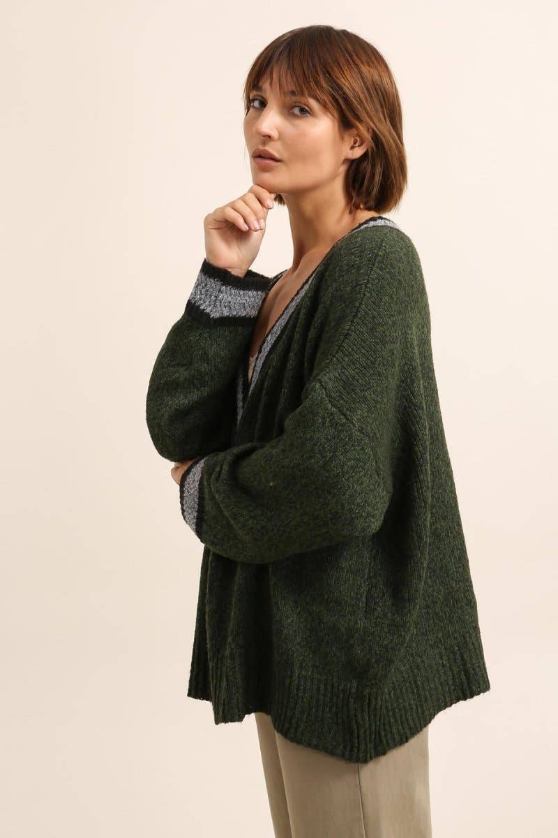 BELLA BLUE - Wholesale Cardigan - Women's - PU-33 - Cardigan2