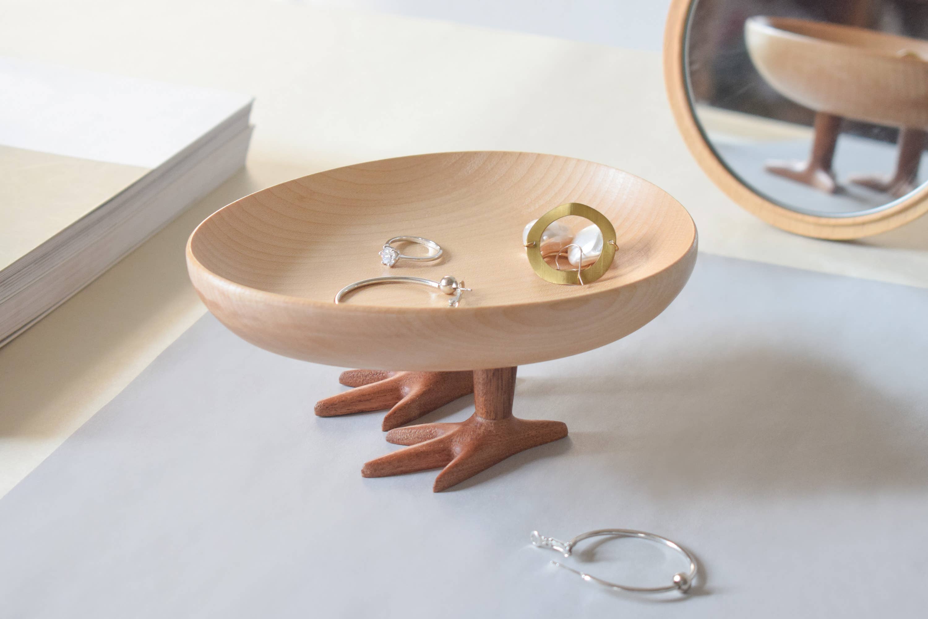 Senser Woodcraft – Engroshandel Pyntebakke – Walking Egg Tray - Håndlavet/Borddekoration9