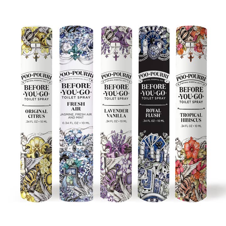 Poo~Pourri On-The-Go Bundle 10mL Travel Size, 60 units for wholesale by ~Pourri