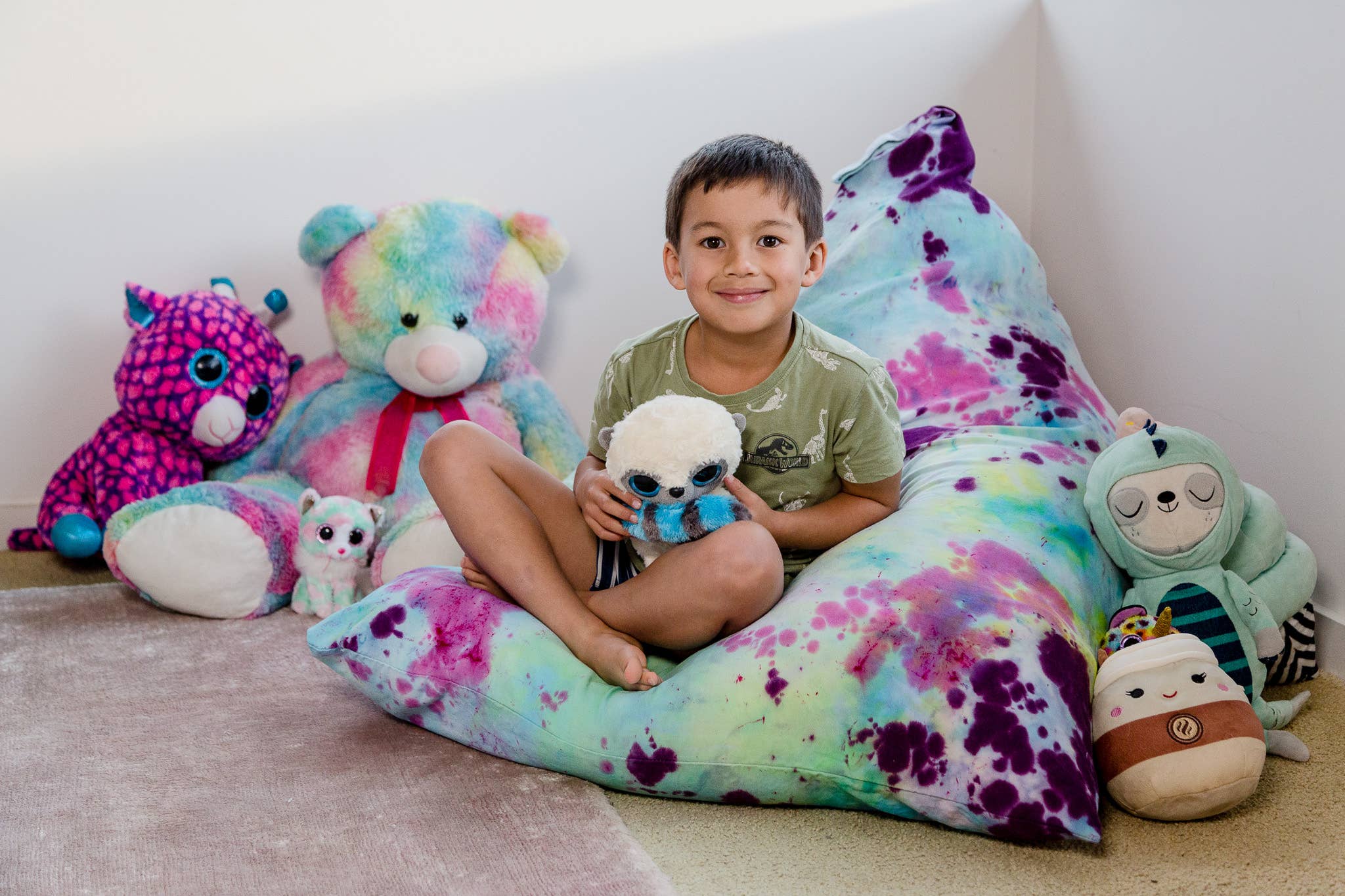 MOOCHI LIFE - Wholesale DIY craft kit - STUFFED ANIMAL STORAGE COVER TIE DYE KIT - NEW TO MARKET!8