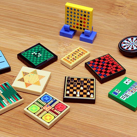 B3 Customs - Wholesale Board Game - Classic Board Games Pack made using LEGO parts - B3 Customs1