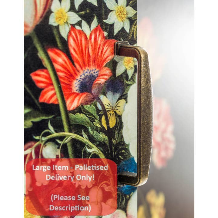 McGowan & Rutherford Ltd – wholesale Cabinet – Tall Floral Bouquet Boho Side Cabinet2