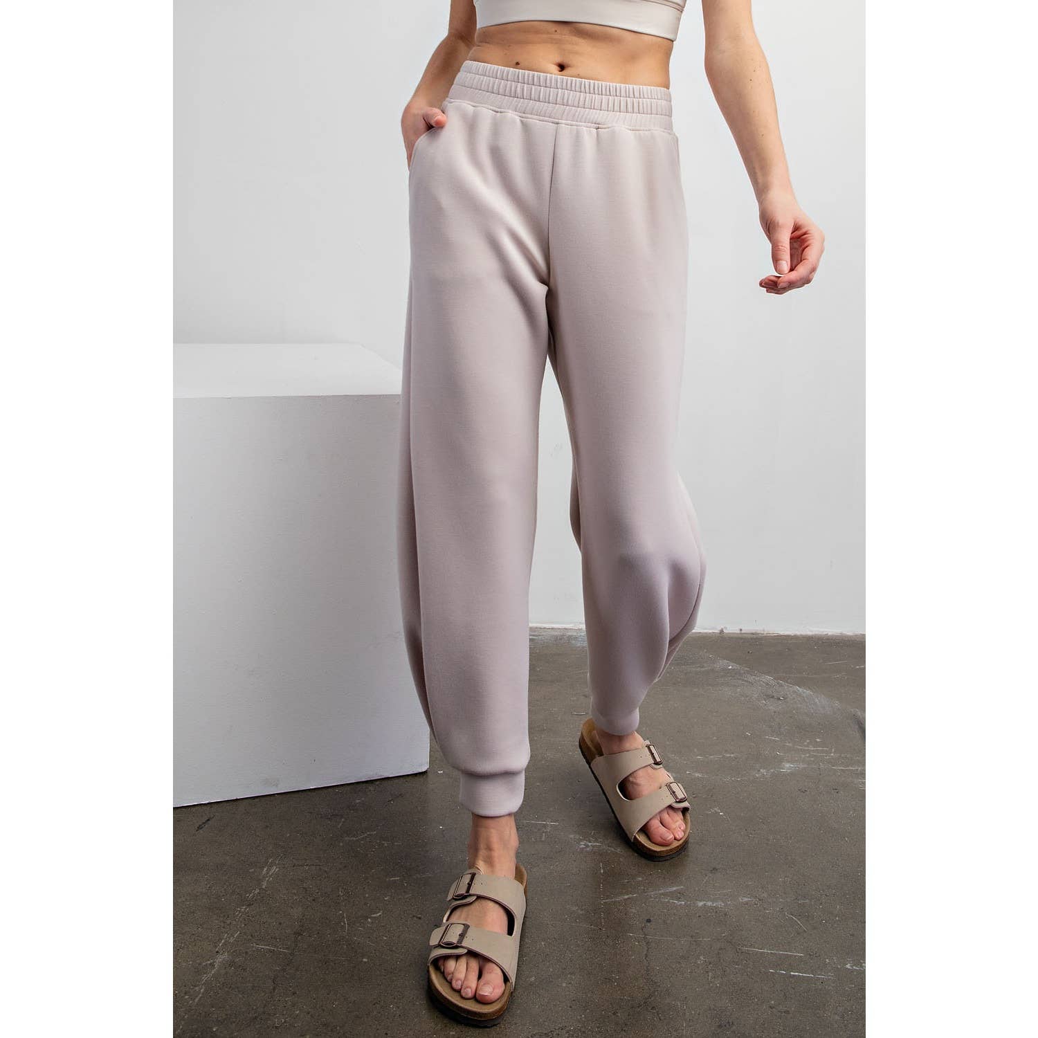 Rae Mode - Wholesale Athletic Sweatpants/Joggers - Women's - MODAL SCUBA FULL LENGTH JOGGER PANT34