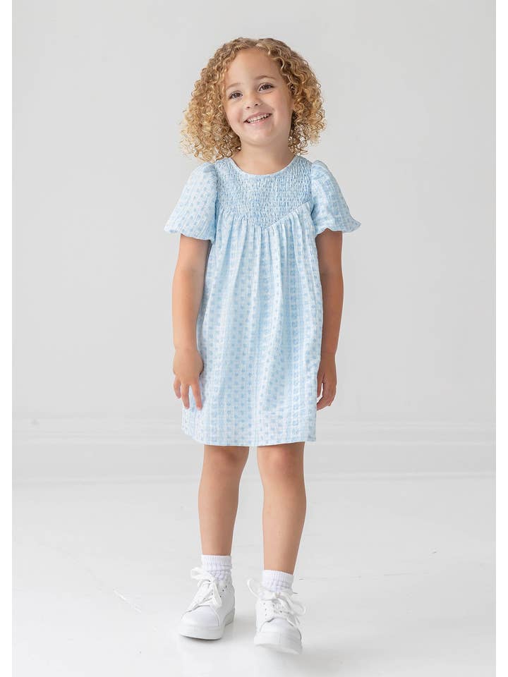 Blue Dixie Dress for wholesale on Faire