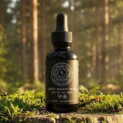 Ultrasonic Liquid Shilajit Drops — 1 oz (30 mL) for wholesale by Optimal Alchemy