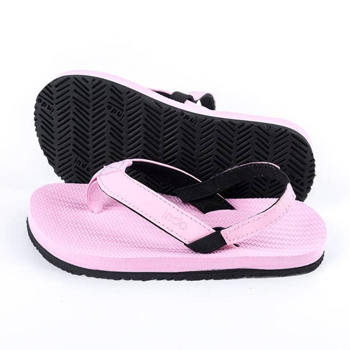 Black Toddlers Flip Flops - Pink for wholesale on Faire3