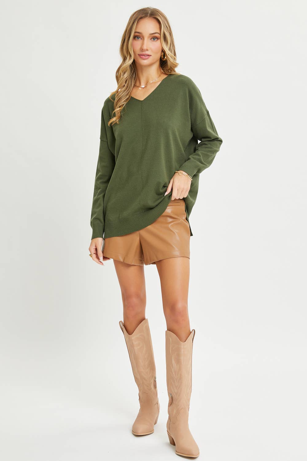 Sweet Lovely by Jen – wholesale Knitted jumper – Women′s – COZY KNIT  RELAXED  COMFY CASUAL  SWEATER76