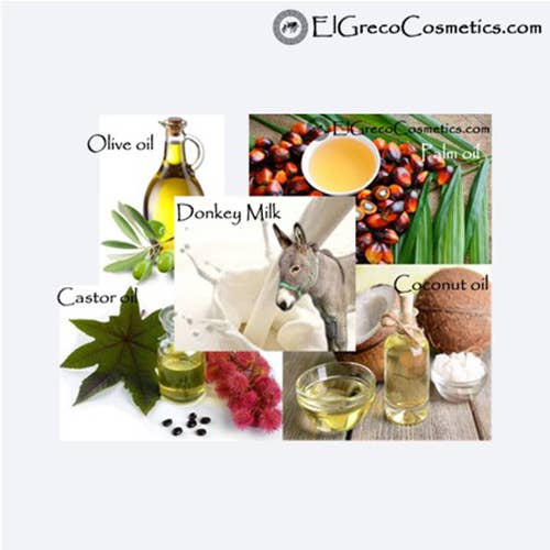 El Greco handmade natural cosmetics - Wholesale Bar Soap - Curcuma Donkey Milk Soap - Shampoo bar4