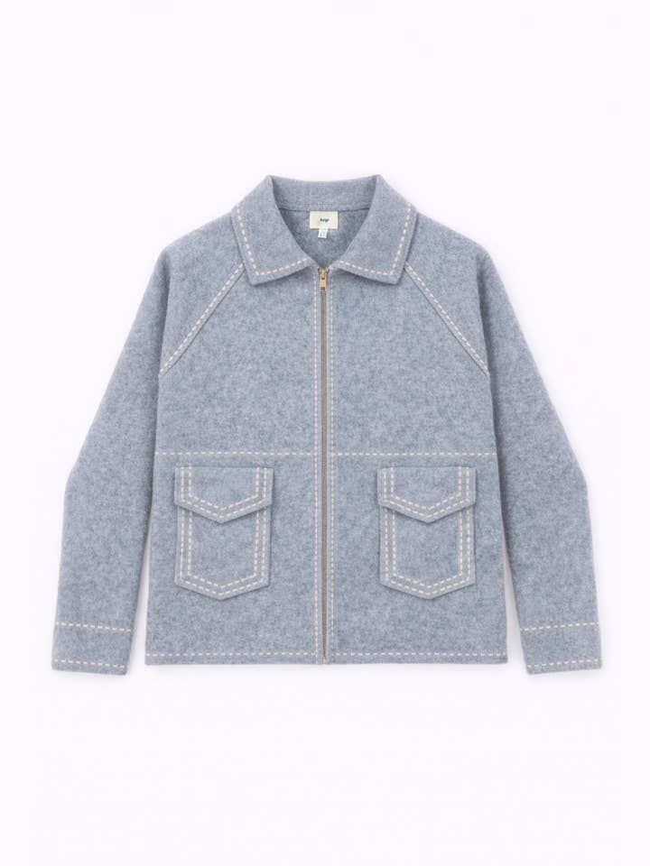 NIBA VEST gray for wholesale by An'ge