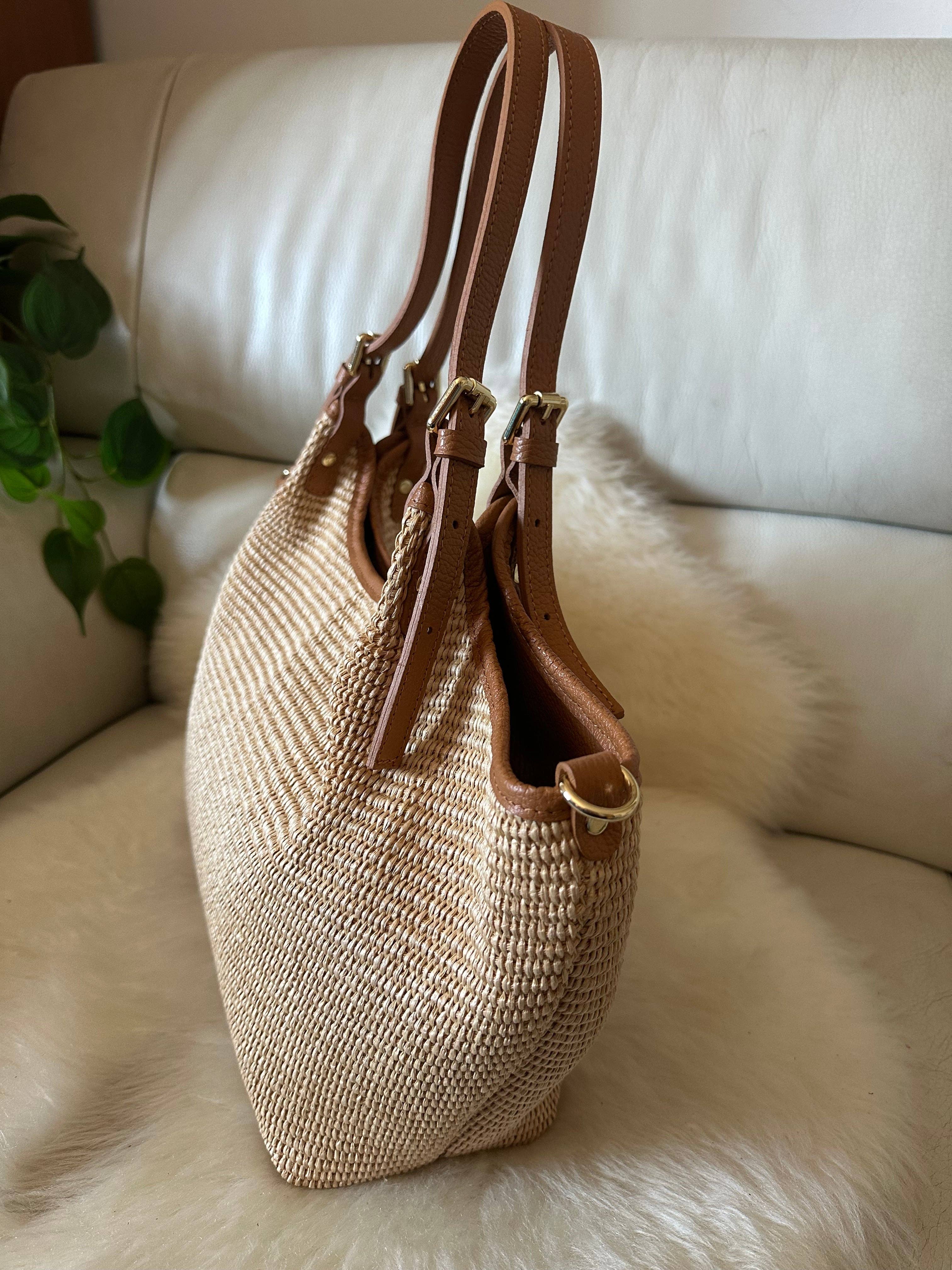 Zhade - Wholesale Shoulder Bag - Women's - THAI - raffia and genuine leather12