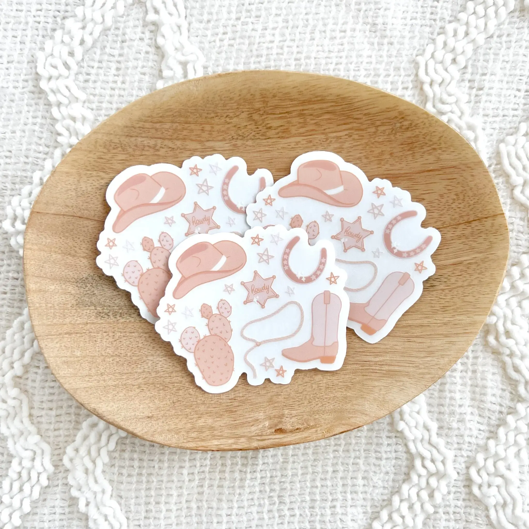 Elyse Breanne Design - Wholesale Sticker - Clear Out West Sticker, 3x2.5in1