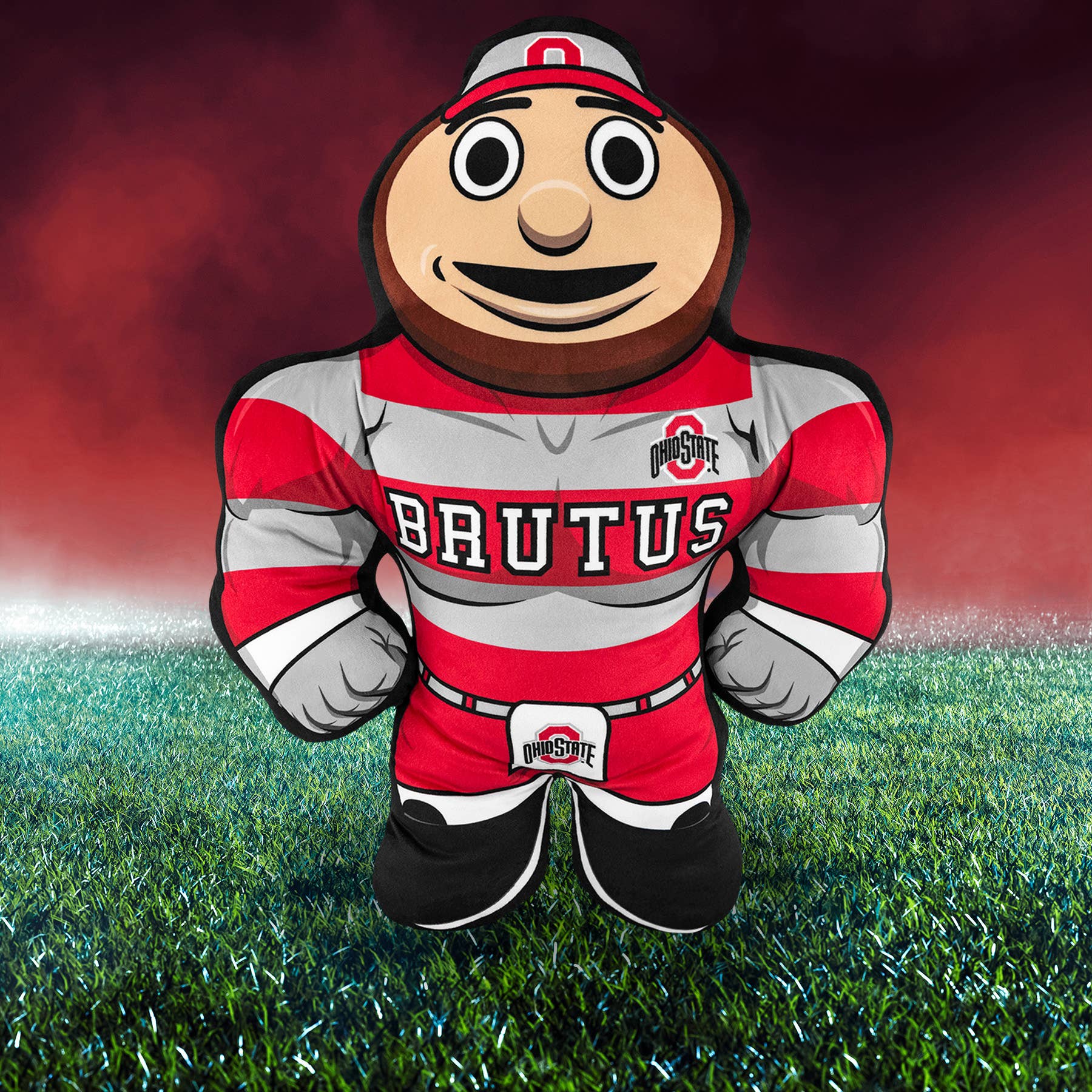 Uncanny Brands - Wholesale Stuffed/Plush Toy - Kids & Baby - Bleacher Creatures OS Buckeyes Brutus 24" Bleacher Buddy4