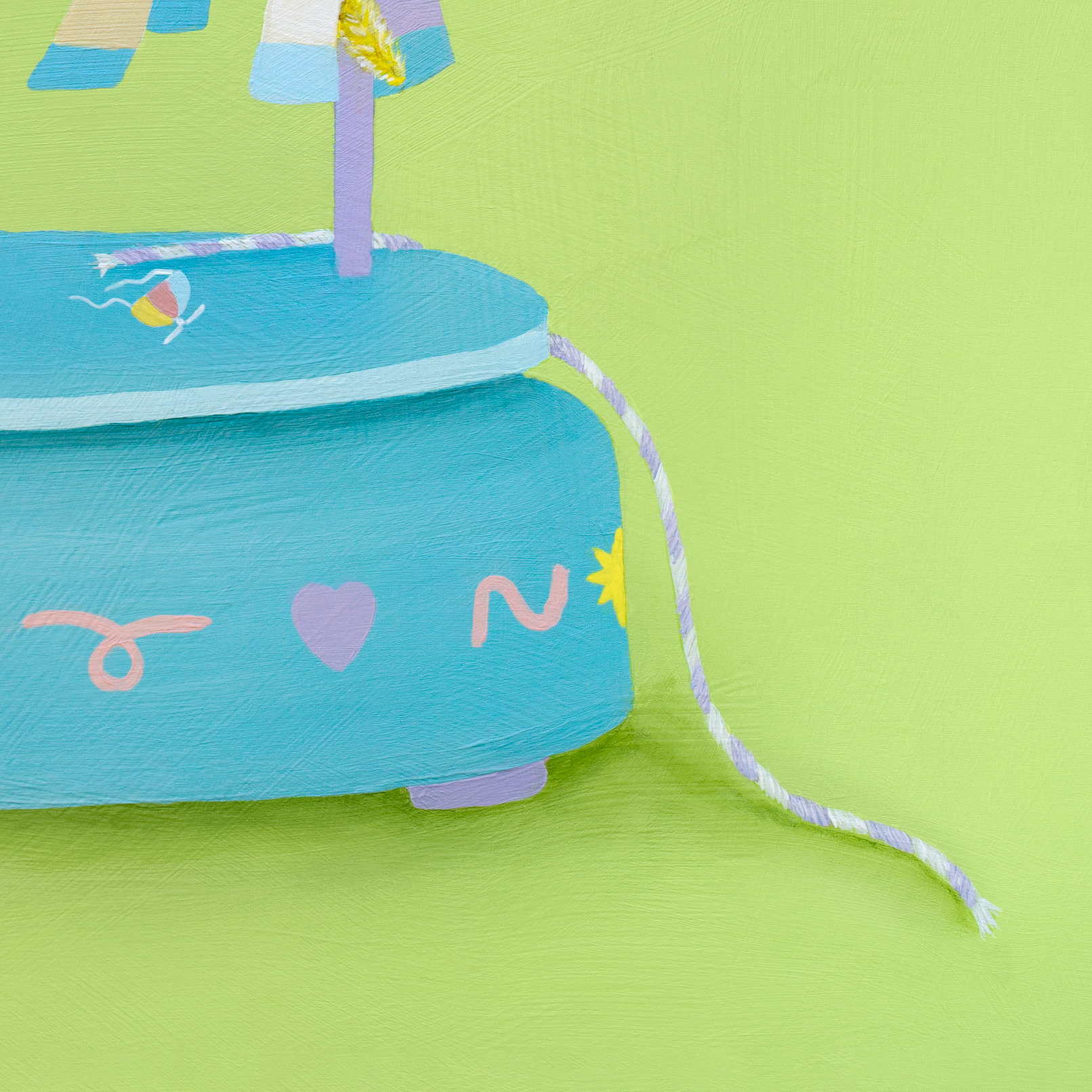 One Lane Studios - Wholesale Art Print - Waldron's Long Weekend (Worm Carousel) Print4