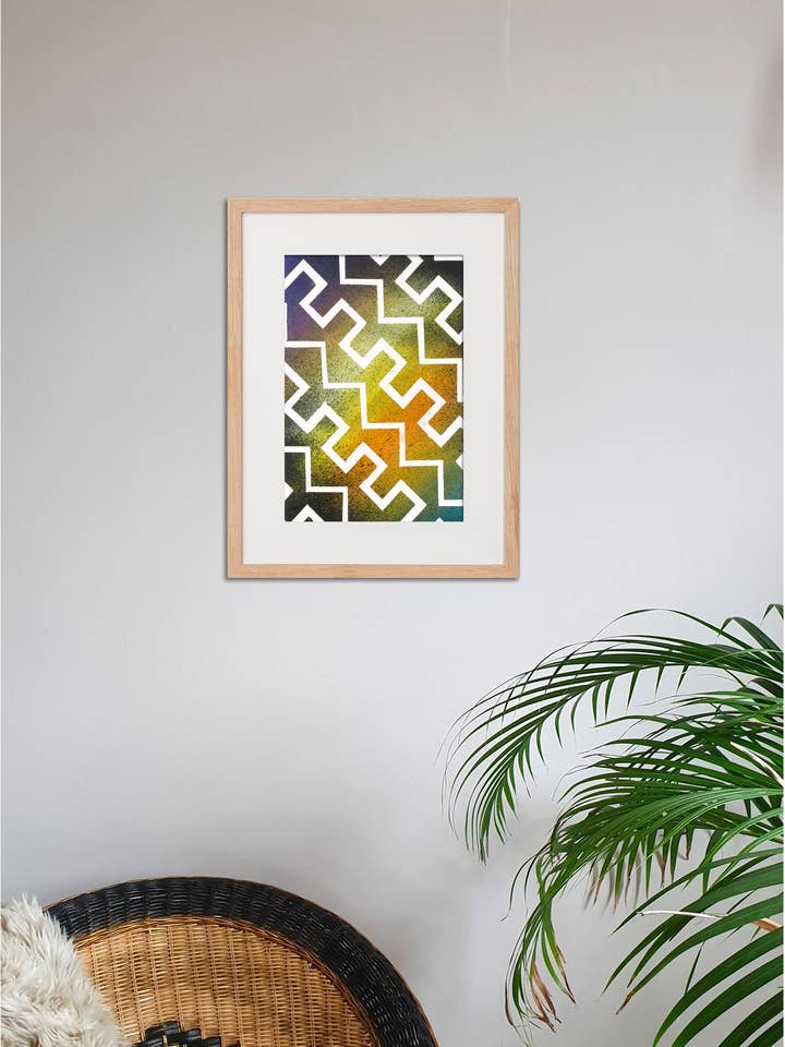 Funky Pattern Print for wholesale by Rudan