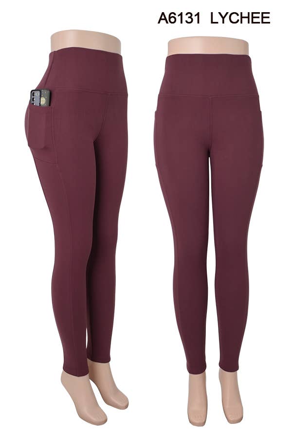 SSImport – Engroshandel Sports-/loungeleggings – til kvinder – A6131 VINTER LEGGINGS TYKKERE FLEECE INDENI 12STK/PAK 4