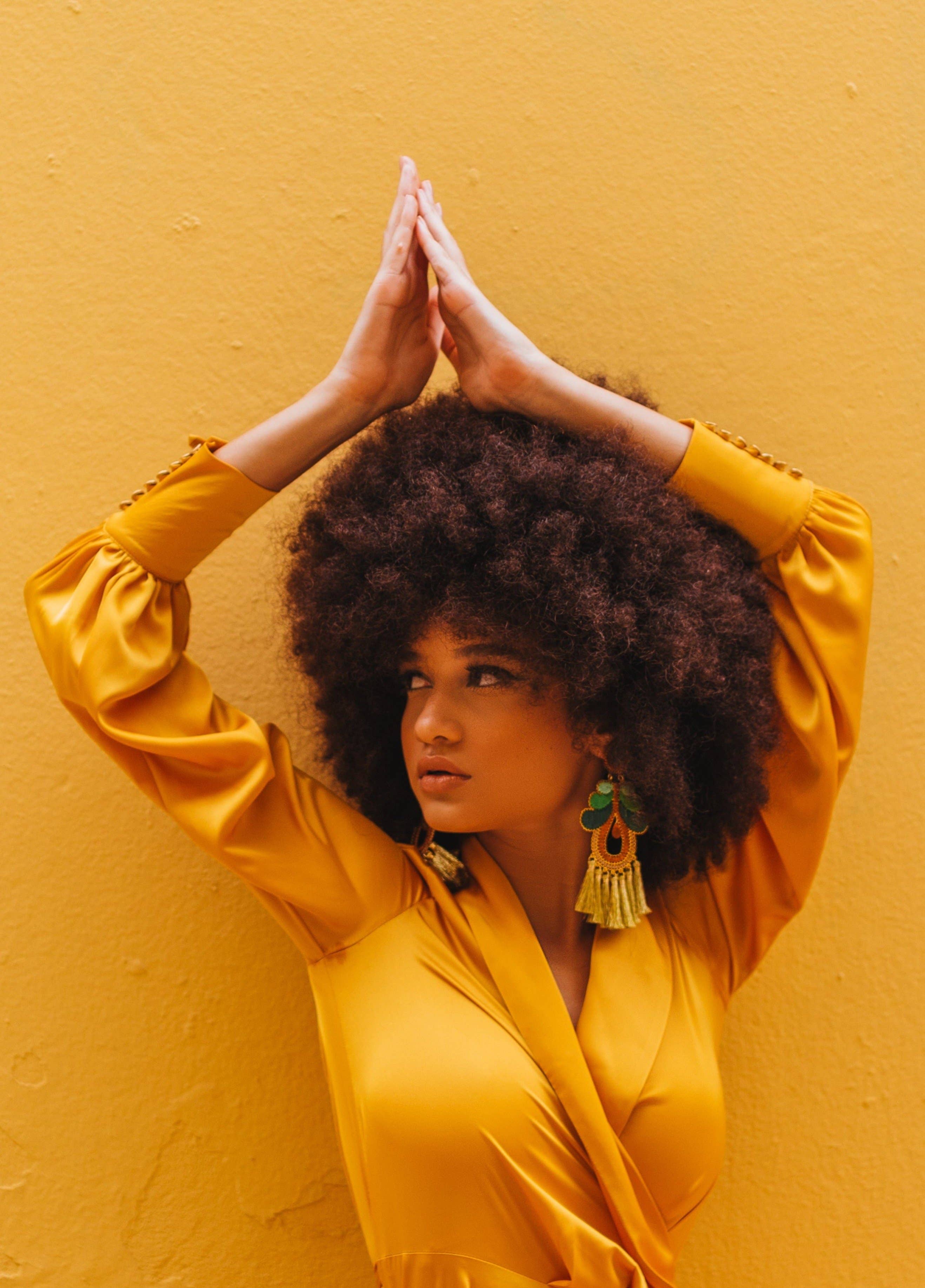 Sukiso - Wholesale Dress - Women's - Emma Wrap Dress in Marigold2