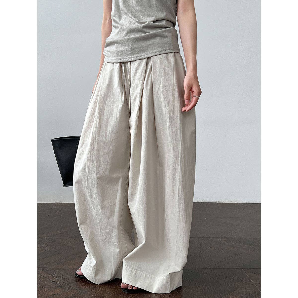 Marayn – wholesale Byxor - Dam – 2025 Lyxiga Bomullsbyxor med Vida Ben Sommar Chic Stil3