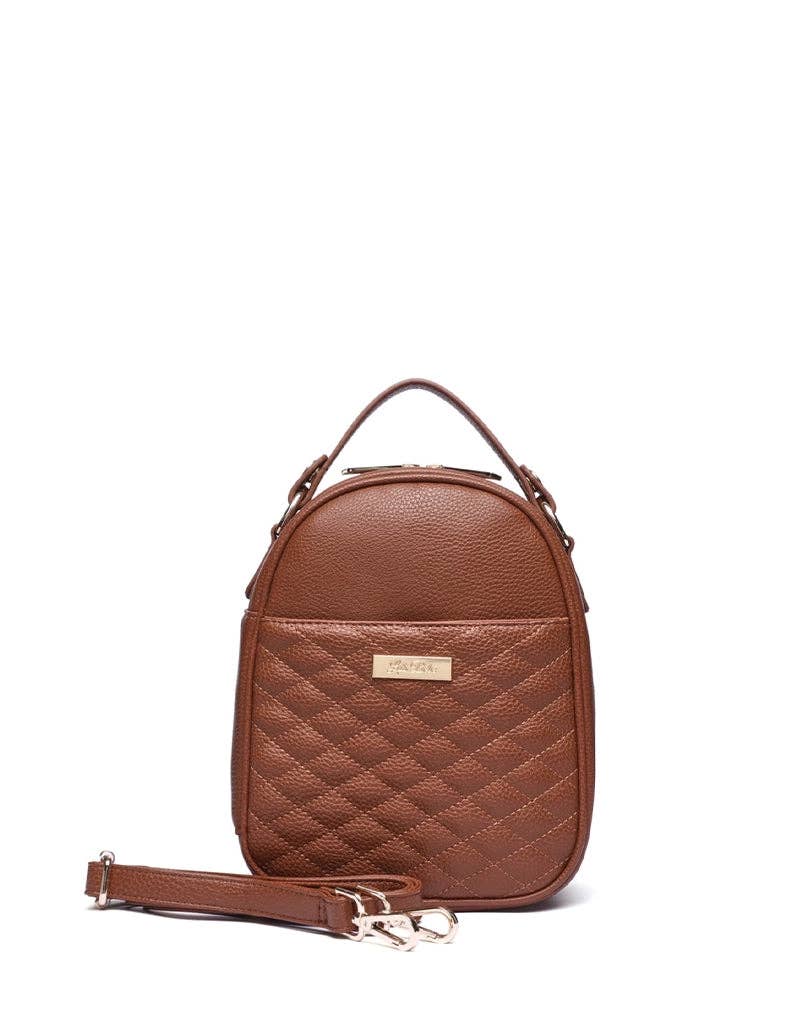 Luli Bebe - Wholesale Crossbody bag – Women's - Monaco Snack Bag | Caramel Brown