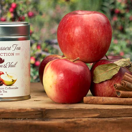 Simpson & Vail - Wholesale Loose Tea - Apple Cinnamon Coffeecake Black Dessert Tea - 4 Ounce Tin5