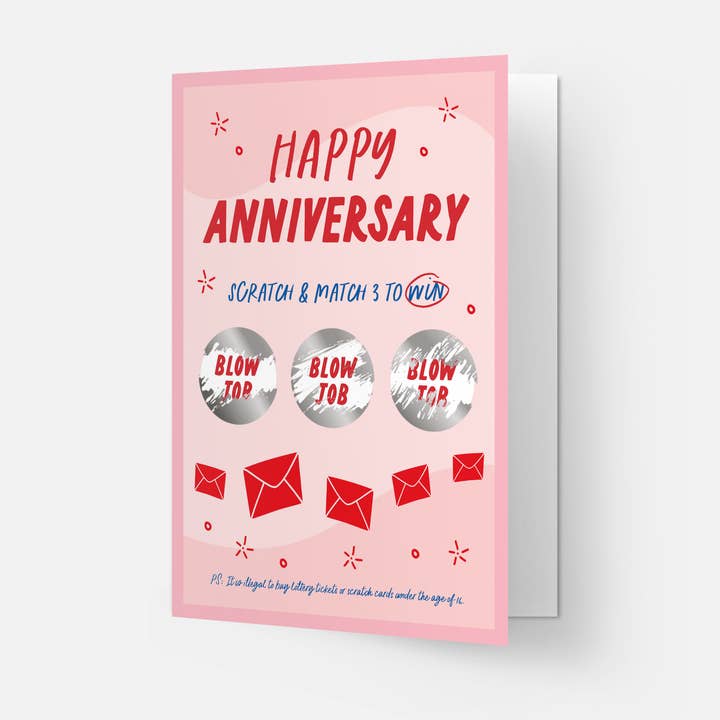 Kaart Blanche - Vente Cartes d'anniversaire - Carte de vœux d'anniversaire à gratter, avec 3 cercles à gratter2