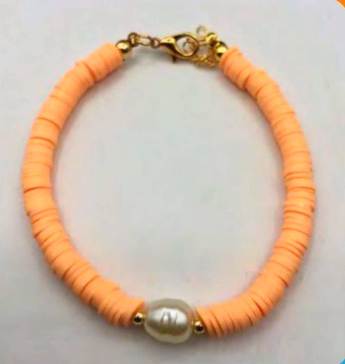 Nai Gifts - Wholesale Prayer Beads Bracelet - Pearl Heishi Bead Bracelet 3