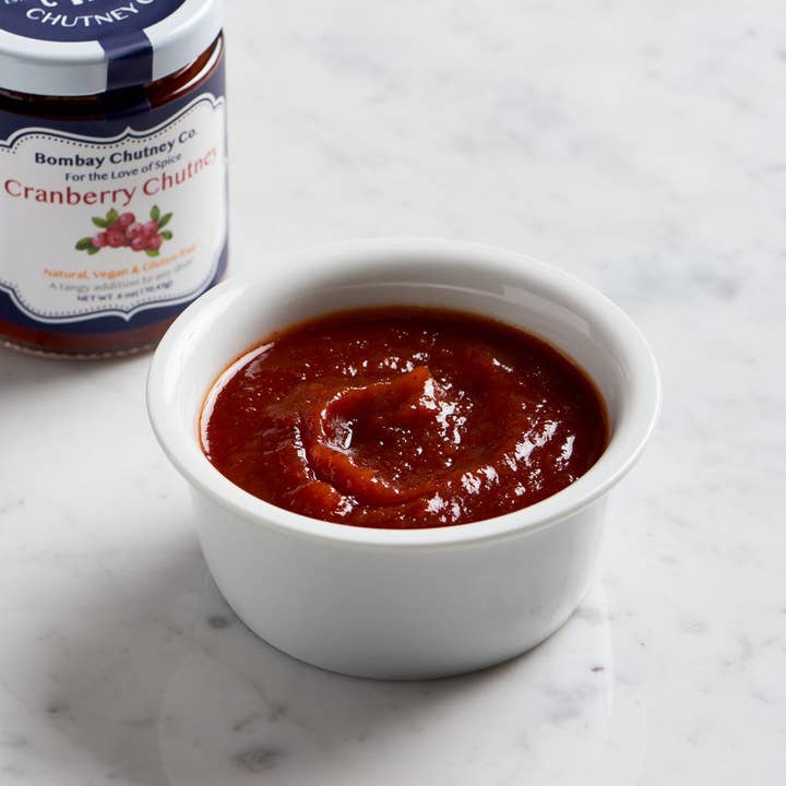 Cranberry with Mango Chutney for wholesale by Bombay Chutney Company LLC