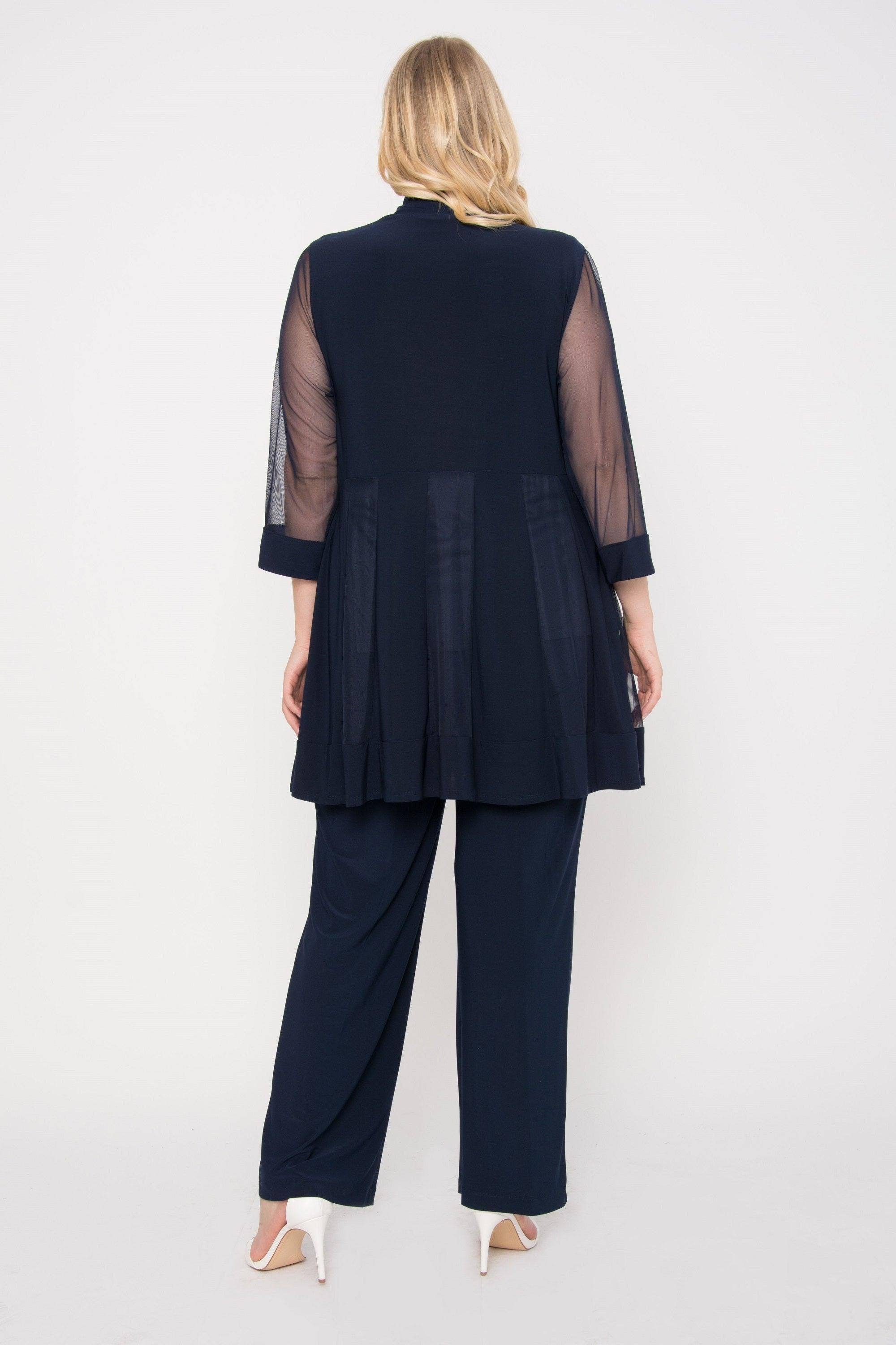 Kos Couture - Wholesale Kostuum - Dames - Grote Maat Formeel Broekpak3