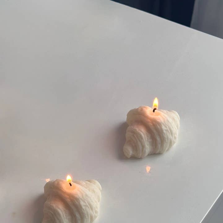 ONRUS Candles - Wholesale Novelty Candle - Croissant Hand-Poured Soy Wax Candle