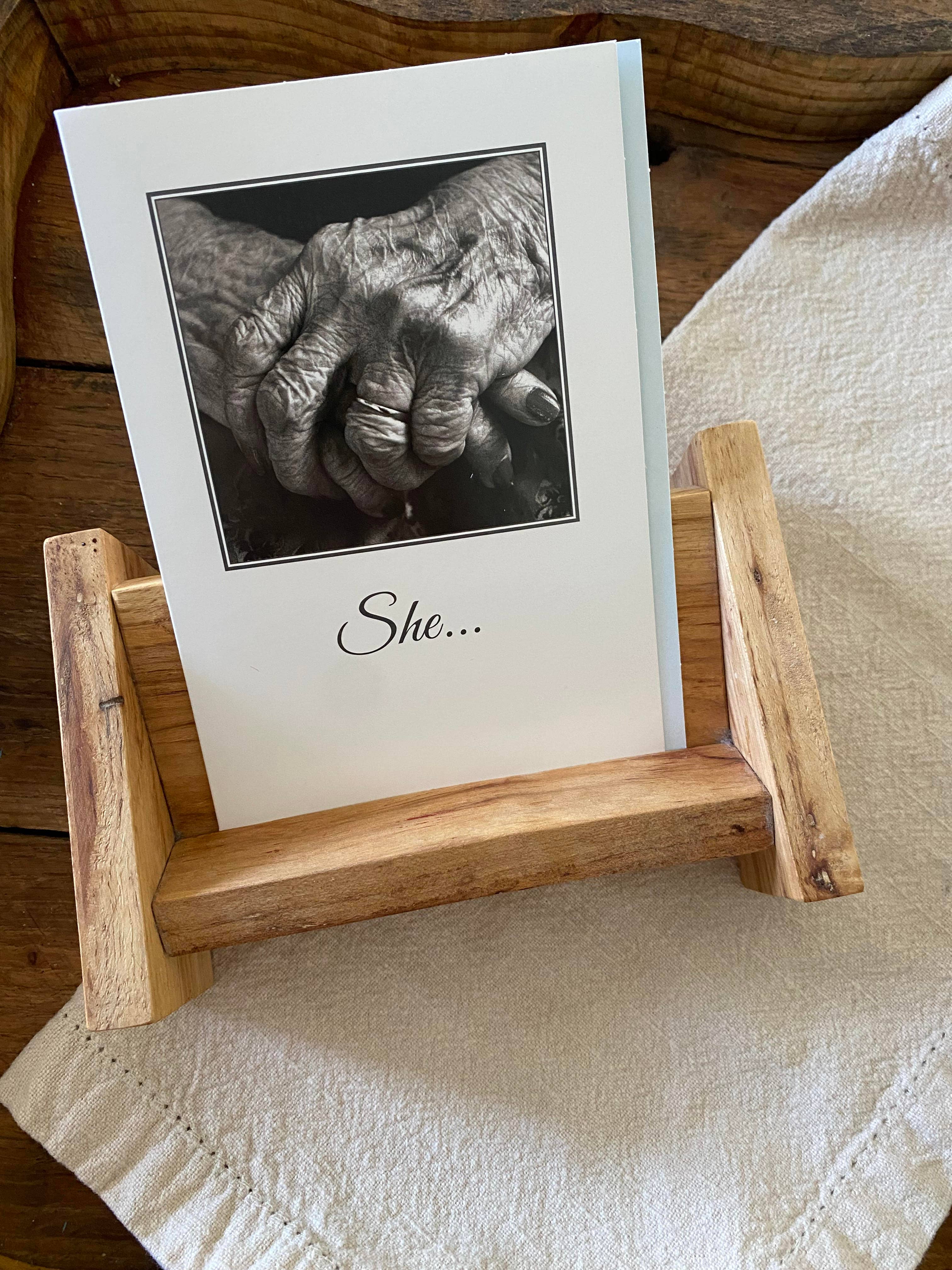 Gracefully Yours - Wholesale Sympathy Card - Sympathy Cards - "Hands" (4 designs - 12 pack)4