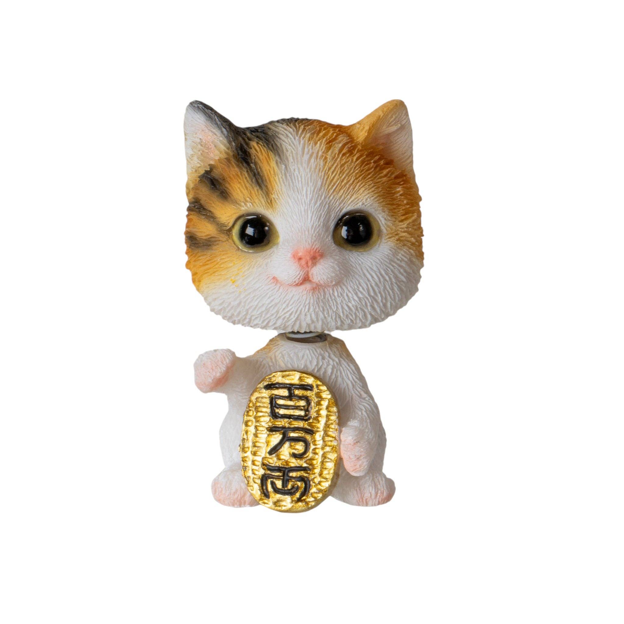 Urban Tokyo - Wholesale Decorative Figurine - Lucky Cat Bobblehead Figurine 2"H (1/36)