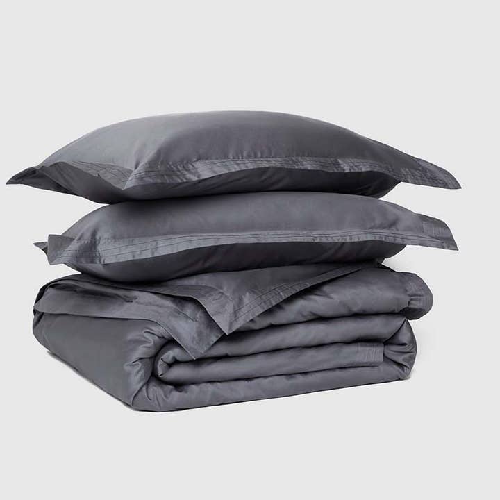 Duvet + Sheet Set Bundle | Supima Cotton Sateen for wholesale by Cornucopia